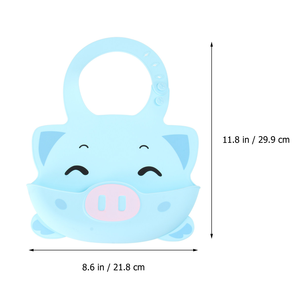 1개입 실리콘 방수 턱받이, 아기용, 귀여운 돼지 그림 - Waterproof Baby Bibs Silicone 리뷰 및 가격